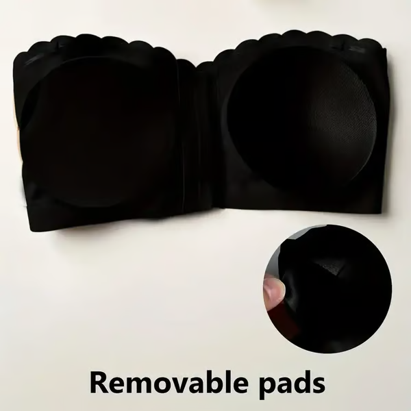 🔥Last Day 49% OFF❤️Seamless Front Closure Strapless Bandeau Bra