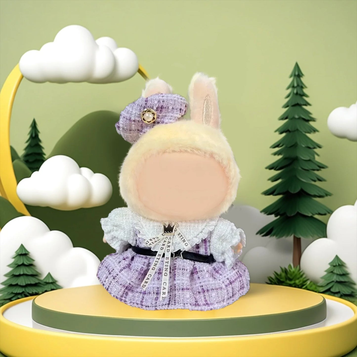 💥💥Sale 70% OFF MCOIKY® Vinyl Face Plush Doll Clothes & Accessories