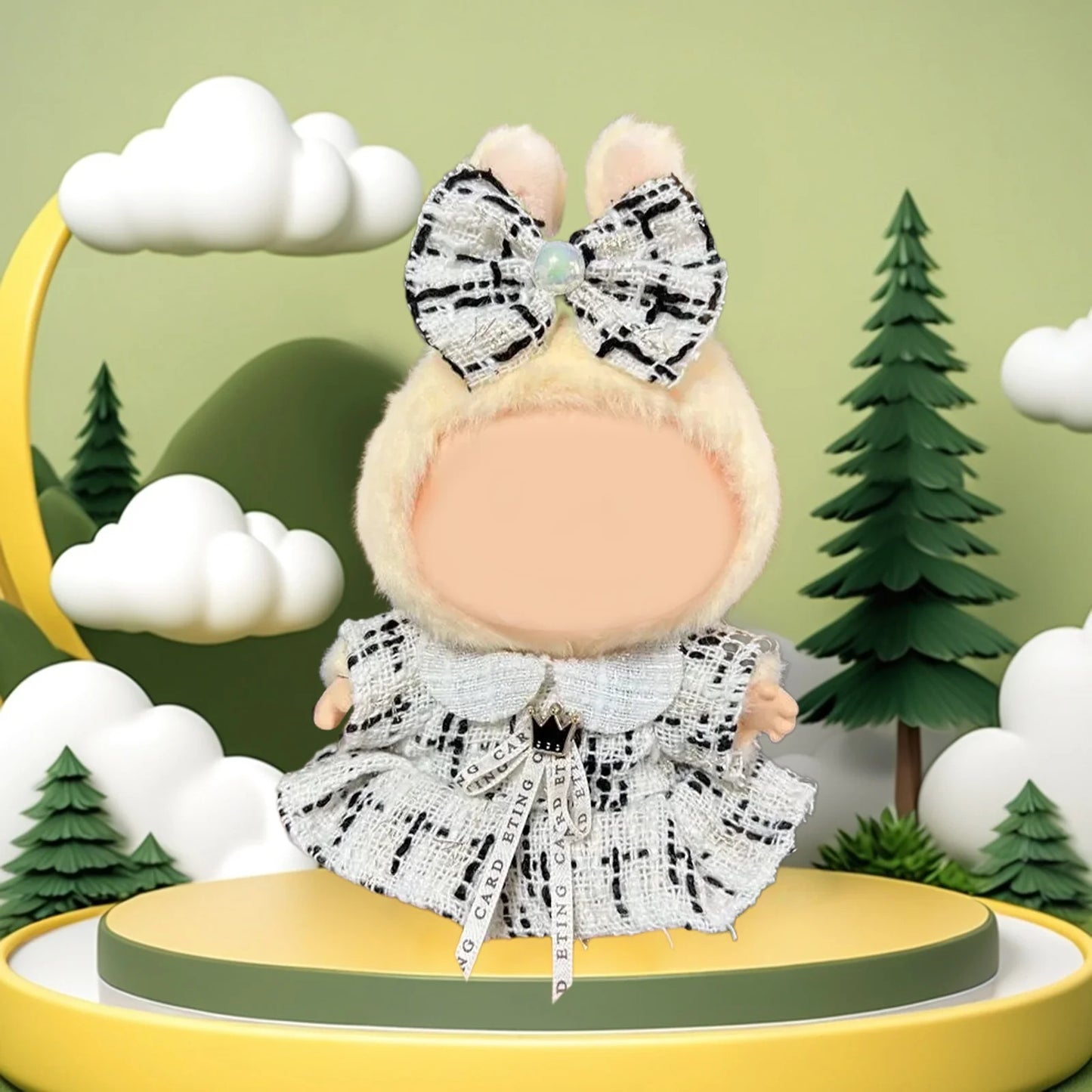 💥💥Sale 70% OFF MCOIKY® Vinyl Face Plush Doll Clothes & Accessories