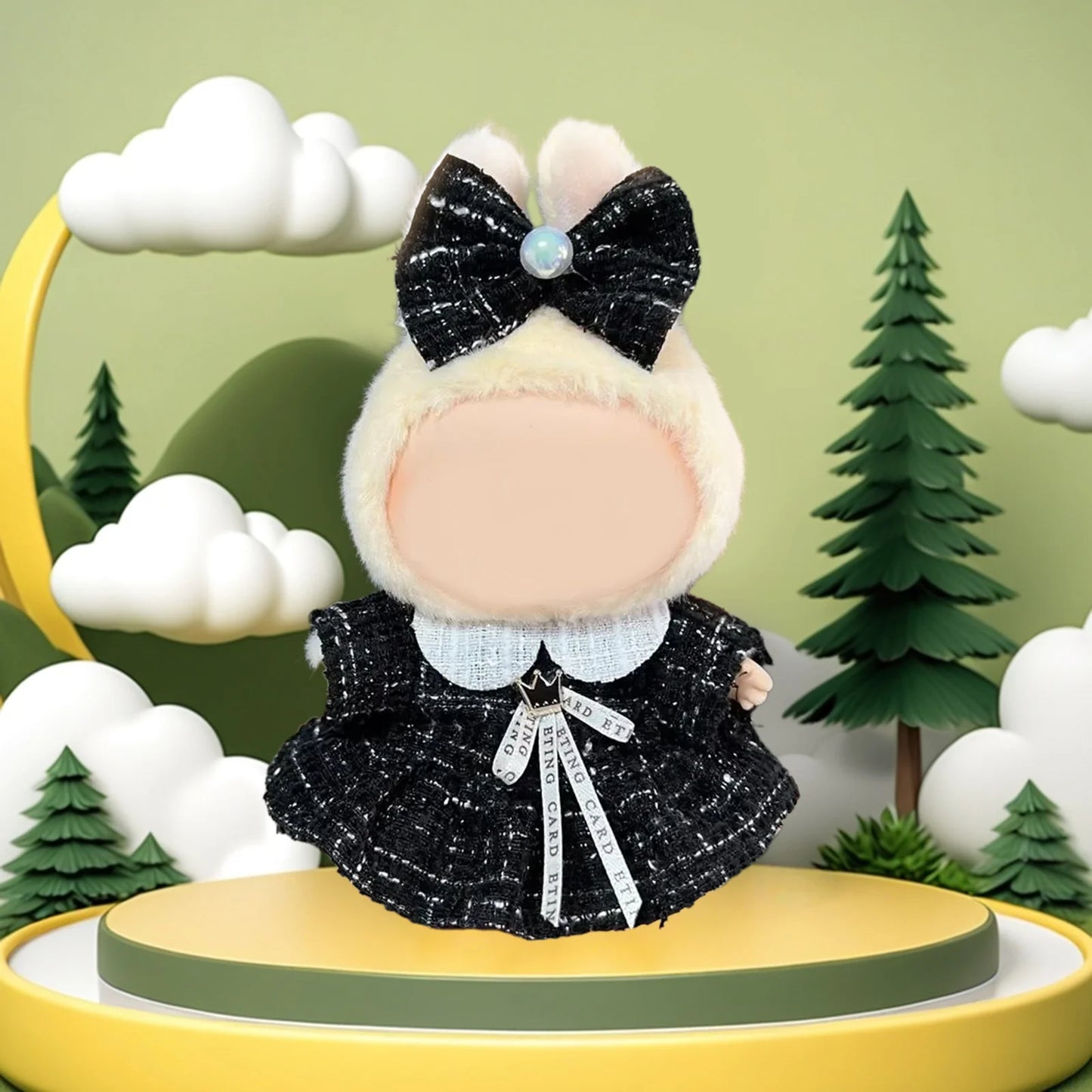 💥💥Sale 70% OFF MCOIKY® Vinyl Face Plush Doll Clothes & Accessories