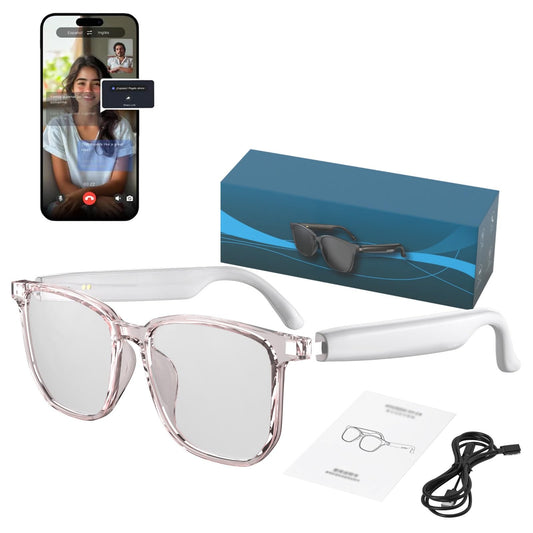 🎁Father's Day Pre-sale -70% OFF AI Wireless Bluetooth Translation Glasses, Multifunctional Smart Glasses with AI, Smart Sunglasses Polarized with Simultaneous Interpretation, language translator for Traveling Supports 110+