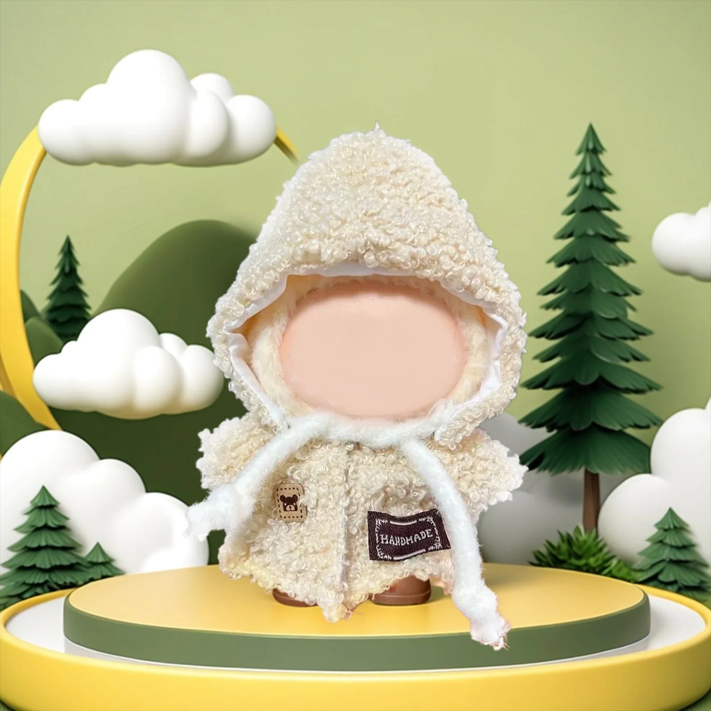 💥💥Sale 70% OFF MCOIKY® Vinyl Face Plush Doll Clothes & Accessories