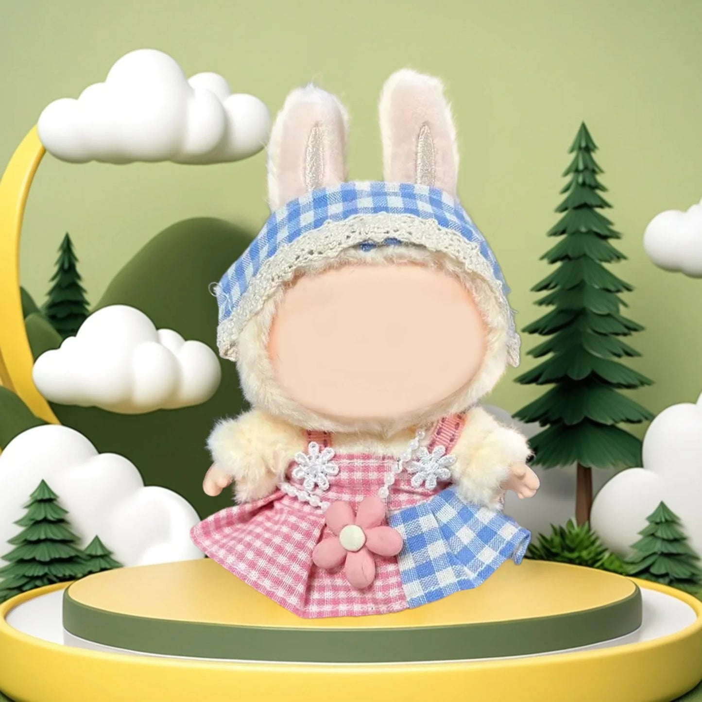 💥💥Sale 70% OFF MCOIKY® Vinyl Face Plush Doll Clothes & Accessories