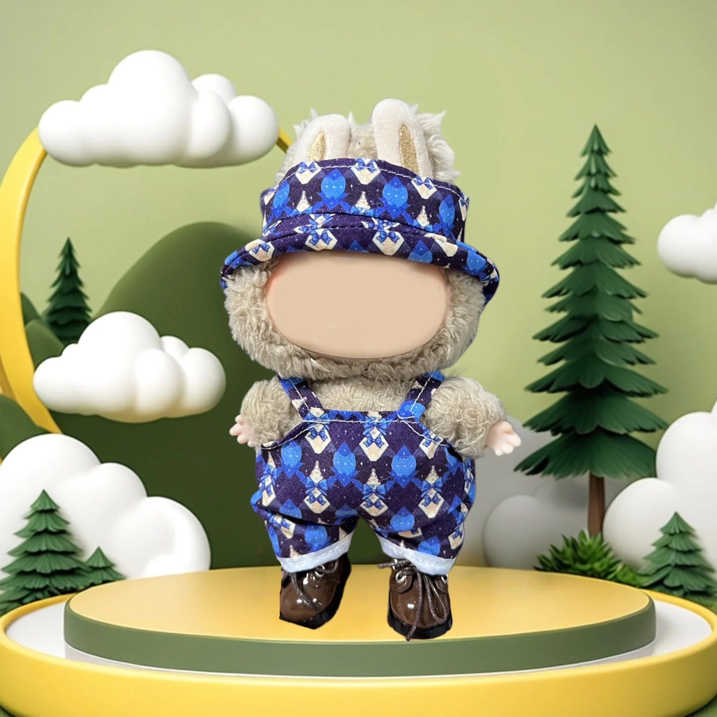 💥💥Sale 70% OFF MCOIKY® Vinyl Face Plush Doll Clothes & Accessories